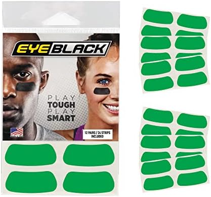 EyeBlack under eye Strip za atletski sportski tim - poboljšajte performanse, pokažite timski duh,