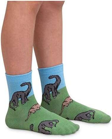 Jefferies Socks Little Boys ' 3-7 Dino Triple Treat Socks