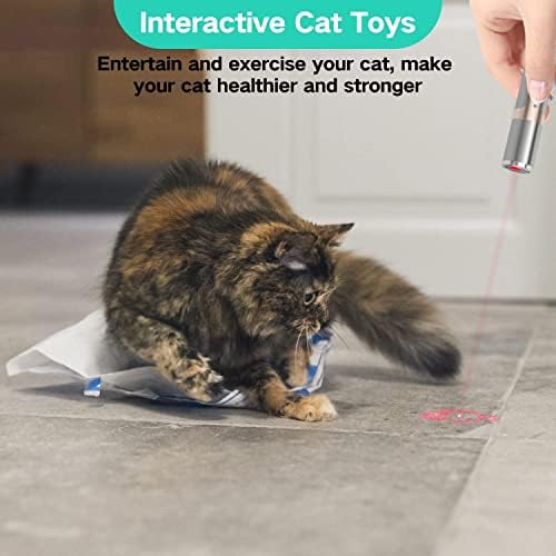 Laserska igračka za mačke, igračke za mačke za zatvorene prostore, laserski pokazivač za mačke,