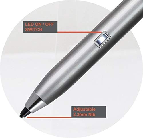 Bronel srebrna fina tačana digitalna aktivna olovka kompatibilna sa ASUS ZenBook 14 / ASUS Zenbook