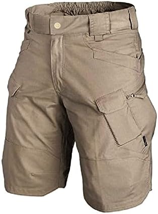 Muški planinarski teretni kratke hlače Brze suhi atletičke putne hlače za muškarce s više džepom za ribolov