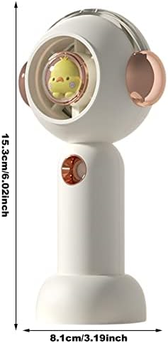 Najnoviji mini ručni ventilator prijenosni punjivi džepni ventilator 3 Brzina Personal ventilator baterija Ručni