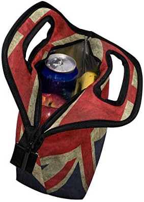 Vipsk torba za ručak stara britanska Union Jack kutija za ručak, vodootporna torbica za piknik na otvorenom
