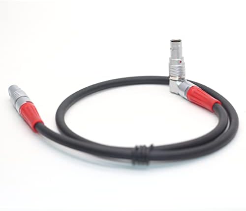 Szjelen Arri kabel, LBUS kabel, desni ugao 4pin muški do 4pin muški utikač za ARRI LBUS FIZ MDR bežičnu