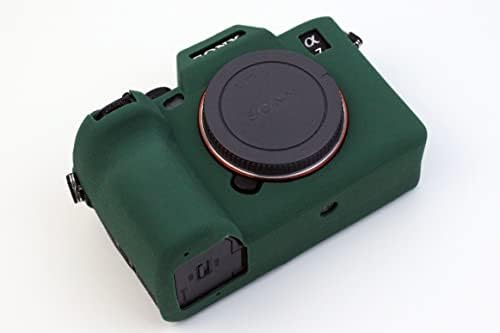Zelena meka silikonska futrola za kožu zaštitnika kamere Sony A7 Mark IV/A7m4/A74