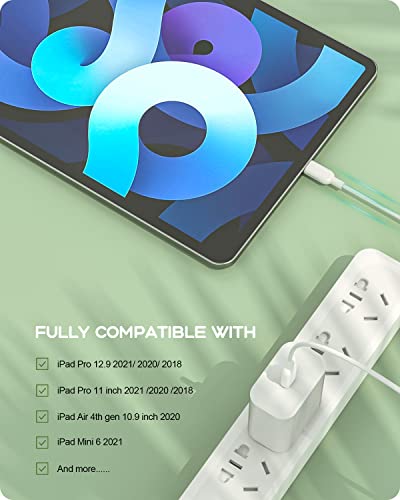AIELF za iPad Pro / Air Cable 10ft, USB C do C Brzi kabl za punjenje za iPad Pro 12.9 / 11 inča 2021/2020, iPad