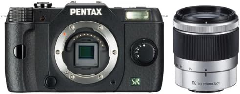 PENTAX Q7 12.4MP Compact System Camera sa 06 telefoto zum 15-45mm F2.8 objektiv