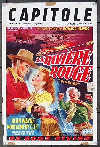 Red River Originalni filmski poster