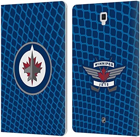 Dizajni za glavu Službeno licencirani NHL neto uzorak Winnipeg Jets kožna knjiga novčanik poklopac poklopca