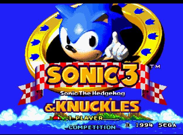 Sonic i Knuckles & Sonic 3 16 bitna MD igračka kartica za SEGA mega pogon za genesis