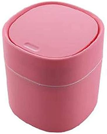 WXXGY CARBAGE CAN kante za smeće od papira mini slatka košara za radne površine sa pop naklopom za kupatilo