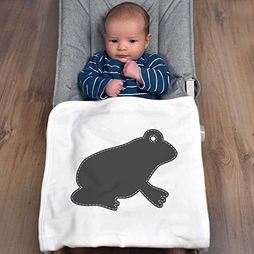 Azeeda 'Stitched Frog' Pamučna beba / šal