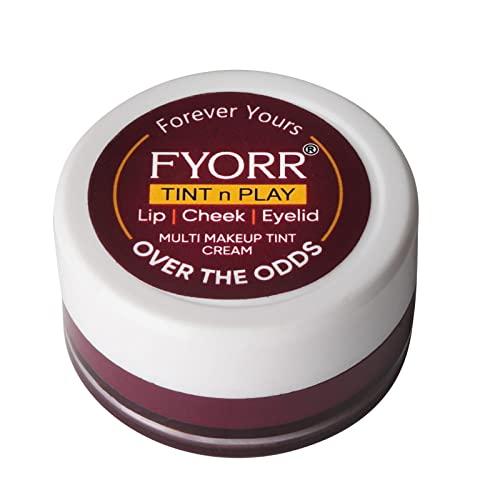 FYORR Premium Lips N obrazi oči nijansa prirodni atraktivan sjaj ruž za usne rumenilo sjenilo, 7g