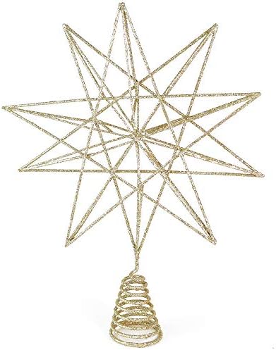 Ornilitet sjajni zvjezdani stablo - Božić sjajno metalni žičani stablo stablo
