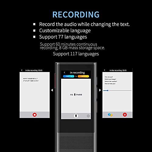 CXDTBH 3.0 ai Prevodilac prijenosni glasovni uređaj pametno poslovno putovanje arapski učenje 117 jezika prevodilačka