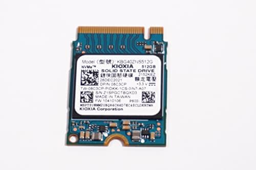 FMB-I Kompatibilan je sa 8C3CP Zamjena za Dell 512GB NVME SSD Drive I5410-5149SLV-PUS I3590-7957BLK-PUS