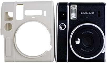Rieibi Mini 40 Case-silikonska zaštitna futrola za Fuji Instax Mini 40 Instant kameru - lagana futrola od meke
