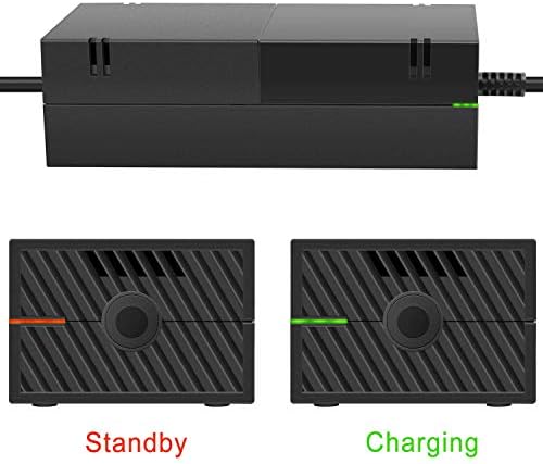 UOWLBear Xbox One snage za napajanje sa kablom za napajanje, zamjenski punjač ispravljača za Xbox One konzole