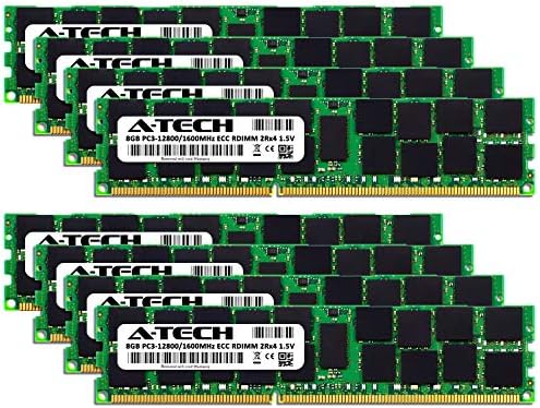 A-Tech 128GB ECC registrovani memorijski komplet za HP Z420 radnu stanicu ECC RDIMM DDR3 PC3-12800 1600MHz
