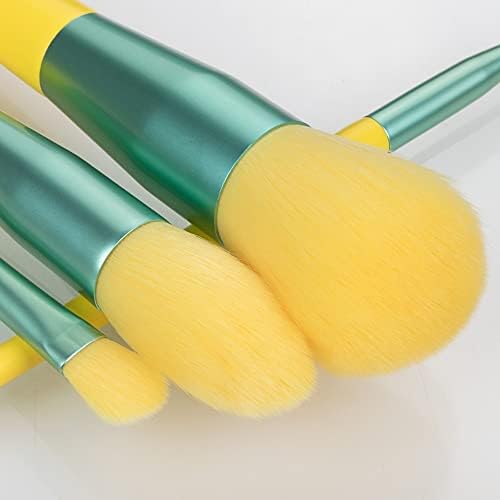 Xjjzs 12pcs četkice za šminkanje set kozmetički prah za osnivanje sjenila za osnivanje rumenilo za rumenilo