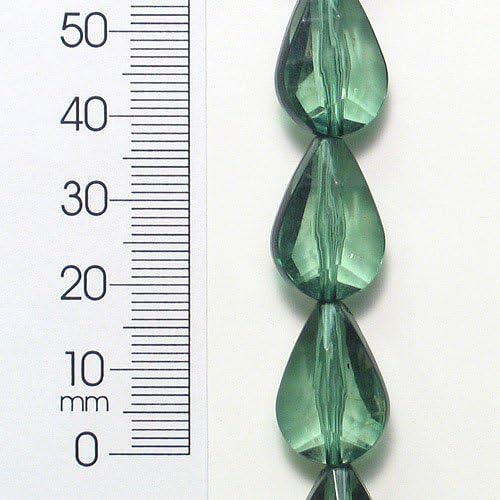 EXPO BD53331 Akrilne livene perle 8-inčni pramen, zeleno, 2-pakovanje