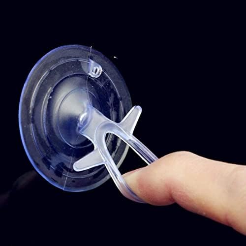 Jorzer Clear usisne čaše Plastična sisa sa petkom PVC usisna kuka za vjenčani automobil Balon Decor
