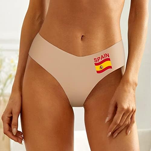 Zastava Španije ženske gaćice bešavne gaćice Bikini kratki donji veš meke prozračne ženske gaćice