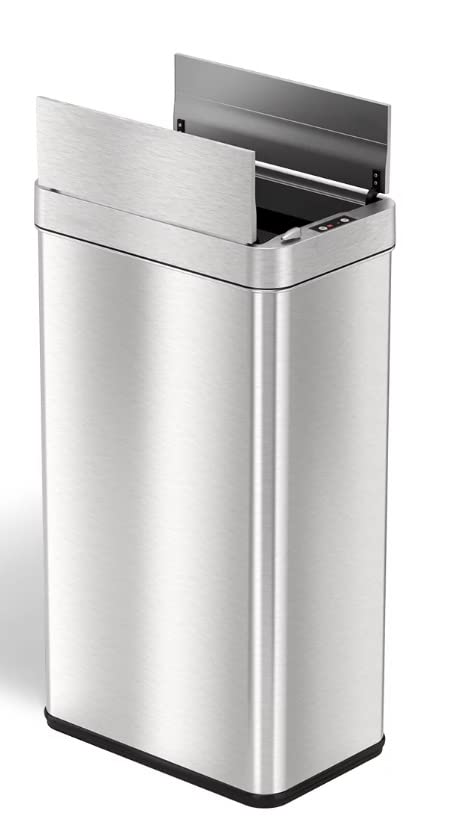 Kimbie 18 GAL smeće može sa mirisnim filtrom 68 litarskih automatskog nehrđajućeg čelika kuhinjska kanta za