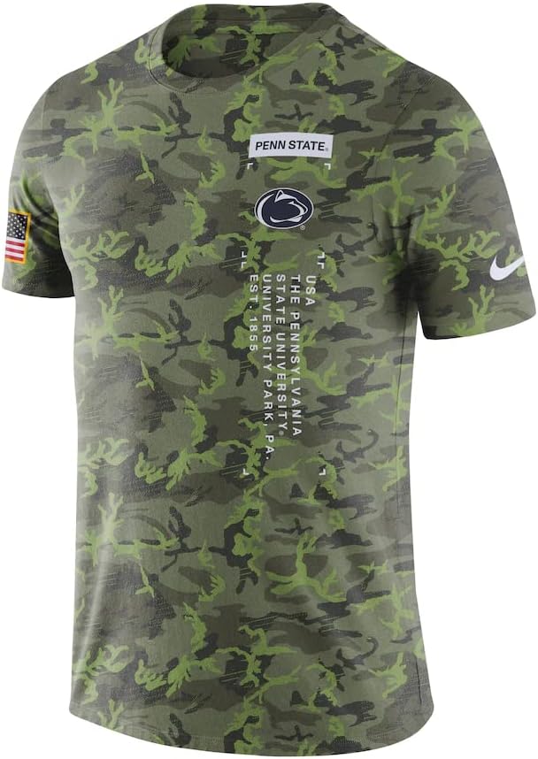 Nike muške NCAA CAMO vojne aprecijacije Dri-Fit Majica