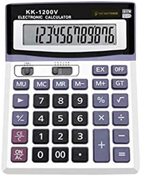Kalkulatori kalkulatora Nuobesty Calculadoras de Oficina Solarni Ponovni 12 cifara elektronički bez baterije