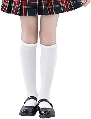 Zando Kids Child Pamuk Tri Stripes Sport Soccer Team Socks Uniform Tube Slatko koljeno visoke čarape