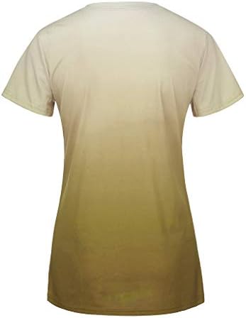 Ženske majice opuštene-fit prevelike ugodne košulje za poradu obične točne rebraste manžete Basic Cami Top