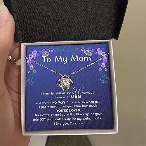 Mojoj mami - Love Knot Standardna kutija Ljubav čvor, u moju prelepu mamu, od sina, poklon za mamu od