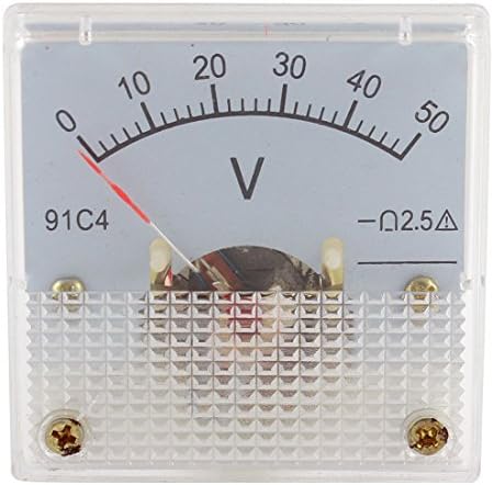 AEXIT DC0-50V analogni električni testirani panel voltmetar napon merač mjerenja mjernih mjernih napona ispitivača