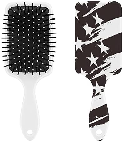 Američka američka zastava Crno-bijela četka za kosu Slatki četkica Zračni češalj za muškarce Ženski poklon za