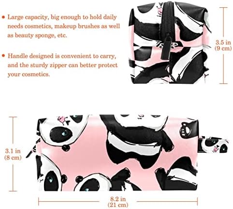 Make up torba, kozmetička torba, vodootporni organi organizator šminke, panda crtana životinja ružičasta