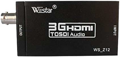 Wiistar HDMI do SDI Converter HDMI do SDI Audio Video adapter podržava SDI / HD-SDI / 3G-SDI 1080P
