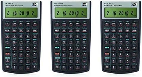 HP 10bii + financijski kalkulator, 3 pakovanje