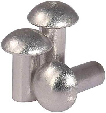 Vijak 15kom-M612 / 16-30 okrugli aluminijumske zakovice, okrugli čvrste zakovice, Gb867 okrugli šešir udaraljke