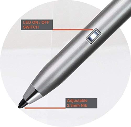 Bronel Silver Mini Fine Point Digital Active Stylus olovka Kompatibilan je s Fusion5 10 Windows 10