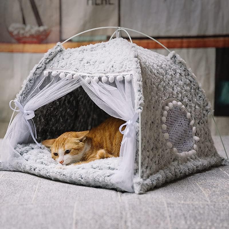 WXBDD slatki krevet za mačke princeze opća udobna viseća mreža s podovima Sklopivi krevet za pse
