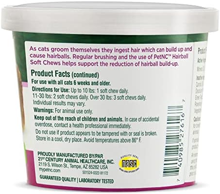 PetNC Natural Care Hairball meke žvake za mačke, broj 90