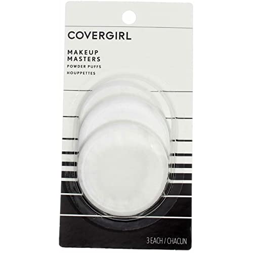 CoverGirl make-Up Masters puder Puffs, 3 ea