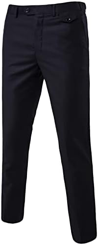 Maiyifu-GJ muški stilski tanak Stretch pant Solid Color Skinny Fit Comfort odijelo Pant Lagane udobnosti poslovnih