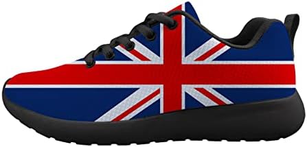 Owaheson Great Britain zastava Muške jastuke za tenisice Atletski šetnja tenis cipele modne tenisice
