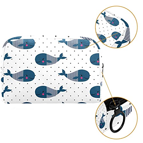 Toaletna torba Kozmetička putokaz za šminkanje za pranje Torbica za pranje sa zatvaračem kitove okeanu za