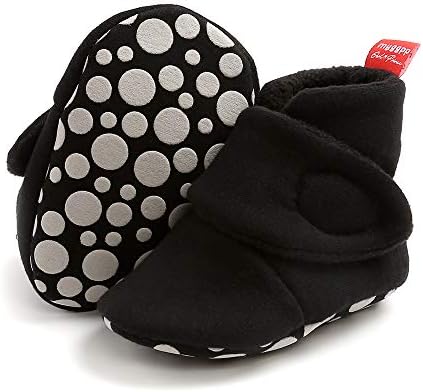 DJEBO FLEECE Pločiće novorođenče tople papuče Ugodne zimske čizme čarapa cipela za dječje krevetić