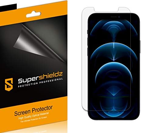Supershieldz dizajniran za iPhone 12 i iPhone 12 Pro zaštitnik ekrana, jasan štit visoke definicije