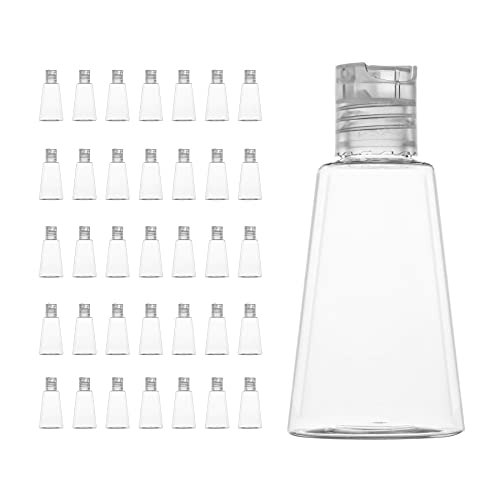 Veličina putovanja čiste plastične boce sa vijkom na kapi 1oz - set od 36 - TSA veličine putovanja 1 unca