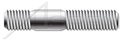 M8-1,25 x 60mm, DIN 938, metrički, klinovi, dvostruki kraj, vijak 1,0 x promjer, A4 nehrđajući čelik